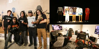 10 Potret God Bless Gelar Pameran Barang-Barang Koleksi Sang Legenda, Ada Mixer Kuno Ian Antono Hingga Kostum Unik Saat Manggung