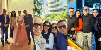 10 Potret Kebersamaan Tantowi dan Helmy Yahya, Kompak Sampai ke Istri-istri - Asyik Double Date di Korea Selatan