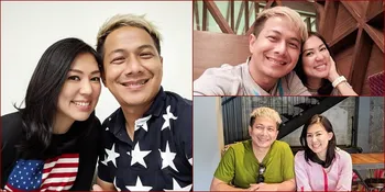 10 Potret Kemesraan Delon dan Pacar Baru, Sedang Dilanda Asmara