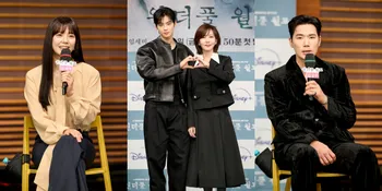 10 Potret Konferensi Pers Drama WONDERFUL WORLD, Chemistry Unik Cha Eun Woo dan Kim Nam Joo Curi Perhatian
