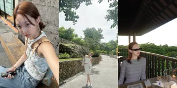 10 Potret Nayeon TWICE Liburan di Bali, Bikin Fans Kaget Karena Mendadak ke Indonesia - Makin Cantik Kena Angin Sini