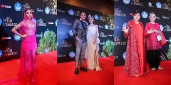 10 Potret Penampilan Musisi di Red Carpet AMI Awards 2023, Novia Bachmid Curi Perhatian - Rizky Febian dan Mahalini Nempel Terus Kayak Perangko