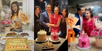 10 Potret Perayaan Ulang Tahun Tina Toon ke-30, Cantik Dandan Ala Barbie - Dapat Kejutan Manis dari Keluarga