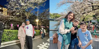 10 Potret Selebriti Indonesia Habiskan Waktu Libur Lebaran di Jepang, Nikmati Momen Cantik Musim Semi