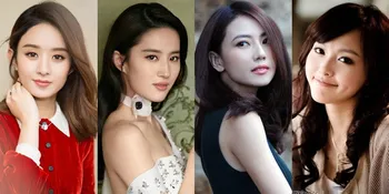 10 Selebritis Top China Dengan Kecantikan Natural dan Mempesona