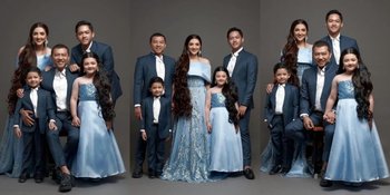 11 Foto Keluarga Hermansyah Terbaru Bertema Kerajaan, Netizen Malah Salfok Sama Senyuman Anang - Rambut Super Panjang Ashanty dan Arsy