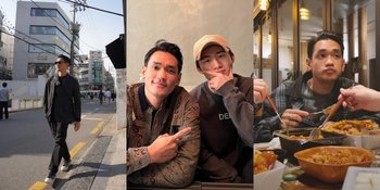 11 Potret Afgan di Korea Selatan, Pertama Kalinya Ketemu B.I Eks iKON - Oppa-Oppa Banget Saat Jalan-Jalan di Seoul dan Pulau Jeju