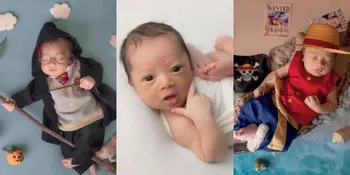11 Potret Newborn Photoshoot Baby Gin Anak Adiezty Fersa dan Gilang Dirga, Bikin Gemas Didandani Ala Karakter 'One Piece' Hingga 'Harry Potter'