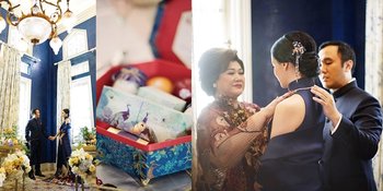 12 Foto Pertunangan Adri Martowardjojo dan Elsa Tadjudin, Digelar Mewah di Surabaya