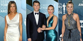12 Foto Red Carpet SAG Awards 2020, Jennifer Aniston - Scarlett Johansson Tampil Cantik Elegan!