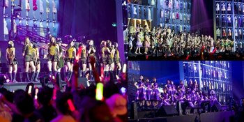 12 Potret Kemeriahan JKT48 10th Anniversary Concert 