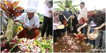 13 Potret Pemakaman Hanna Kirana, Tangis Keluarga Tak Terbendung - Ilyas Bachtiar Ungkap Pesan Terakhir Almarhumah