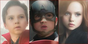 15 Superhero Avengers Pakai Filter Baby Face Snapchat, Imut Abis!