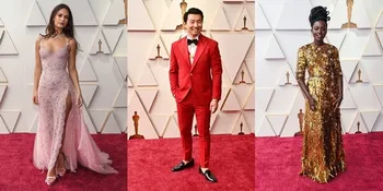 16 Best Dressed di Ajang Oscar 2022, dari Zendaya Sampai Andrew Garfield dan Simu Liu