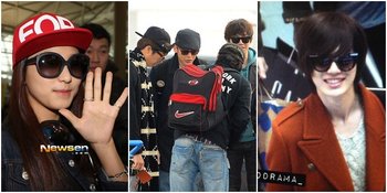 2PM Sistar Infinite B2ST - di Bandara Incheon Menuju Jakarta