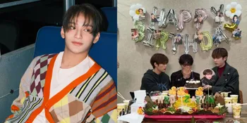 Idol K-Pop Makin Melokal, 8 Zayyan XODIAC Rayakan Ultah yang ke-24 dengan Tumpengan