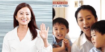 6 Potret Anak-anak Kim Hee Ae, Dua Jagoan Tampan yang Jarang Terekspos
