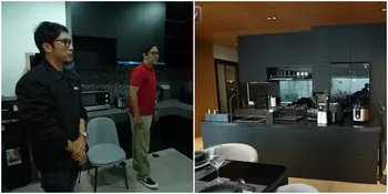 6 Potret Dapur Desta yang Menyatu dengan Ruang Keluarga, Peralatan Serba Modern - Ruang Makan Tersembunyi