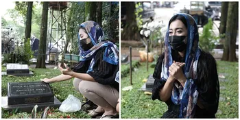 6 Potret Nia Anggia Kakak Julia Perez, Masih Sering Tangisi Almarhumah - Kerap Buat Makanan Favorit Jupe Untuk Usir Rindu