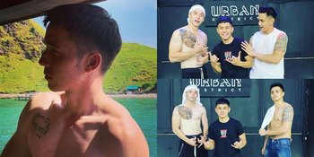 6 Potret Stefan William Telanjang Dada, Tato Baru Jadi Sorotan Netizen - Tutupi Tato Couple dengan Celine Evangelista?