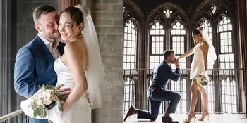 6 Tahun Pacaran, Sederet Foto Pernikahan Dewi Rezer dan Kekasih Bule - Gaun Casual Ramai Disorot