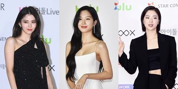 7 Aktris dengan Best Dressed di Red Carpet AAA 2021, Gaun Belahan Tinggi Han So Hee Jadi Perhatian