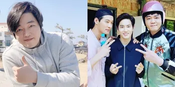 7 Foto Kenangan Moon Ji Yoon Bersama Selebritis Korea, Kim Go Eun - Suho EXO