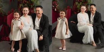 7 Pemotretan Keluarga Rianti Cartwright Sambut Natal 2024, Tawa Si Kecil yang Imut Bikin Candu