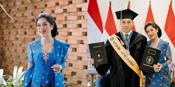 7 Penampilan Aliya Rajasa di Wisuda Doktor Ibas Yudhoyono, Kebaya Cantik yang Dipakai Begitu Penuh Makna