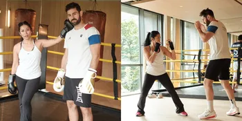 7 Potret Anggun Latihan Kick Boxing Demi Tampil Tangguh di Serial Reacher Season 4, Pelatihnya Gak Main-Main 
