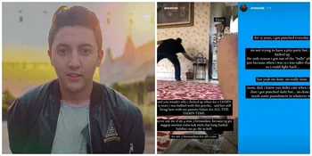 7 Potret Aron Ashab yang Bongkar Kelakuan Buruk Sang Kakak, Disebut Psikopat - Kerap Dipukuli Saat Kecil