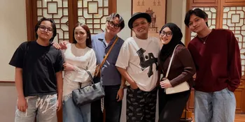 7 Potret Bukber Keluarga Sule, Ada Mahalini dan Ikky - Adzam Juga Ikut 