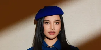 7 Potret Cantik Lyodra dengan Busana Serba Biru Elektrik, Pesonanya Memancar Bikin Terpukau