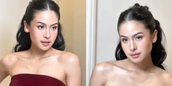 7 Potret Cantik Maudy Ayunda dalam Sesi Foto Terbaru, Penuh Pesona dengan Dress Maroon yang Anggun