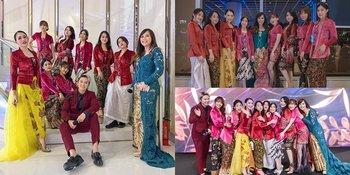 7 Potret Cherry Belle Reunian di Malam Anugerah Desa Wisata Indonesia 2021, Kompak Pakai Kebaya - Tetap Menawan dan Ceria Meski Sudah Jadi Ibu-Ibu