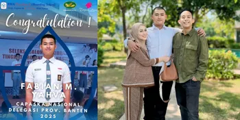 7 Potret Fabian Anak Denny Cagur Jadi Calon Paskibraka Nasional 2025