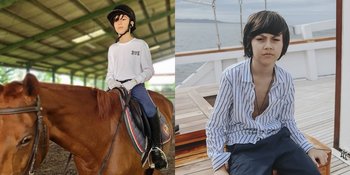 7 Potret Jeremiah Alric Dimitri Putra Wulan Guritno yang Kini Beranjak Remaja, Makin Ganteng dan Hobi Berkuda 