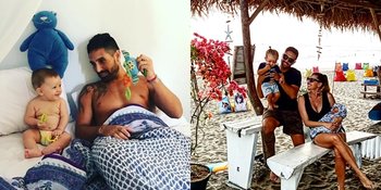 7 Potret Kabar Terbaru Gaston Castano Mantan Suami Mendiang Julia Perez, Kini Jadi Hot Daddy dengan 2 Anak - Jualan Kalung di Bali