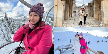 7 Potret Liburan Akhir Tahun Natasha Wilona ke Turki, Sempat Kedinginan Saat Kunjungi Gunung Bersalju - Selalu Akrab dan Kompak Bersama Ibunda