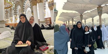 7 Potret Marcella Zalianty Umroh di Bulan Ramadan, Akhirnya Bisa ke Luar Negeri Sejak Pandemi - Cantik dan Anggun dalam Balutan Busana Syar'i