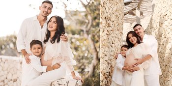 7 Potret Maternity Shoot Terbaru Jessica Iskandar, Kompak Pakai Baju Putih Bareng Vincent Verhaag dan El Barack