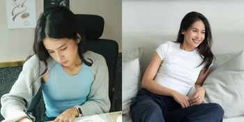 7 Potret Maudy Ayunda dalam Balutan Busana Casual, Tetap Cantik dan Fashionable - Outfitnya Santai Saat Liburan hingga Rekaman