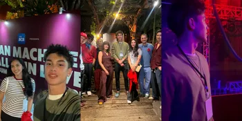 7 Potret Maudy Koesnaedi Ajak Eddy Meijer Nonton Konser Maliq & D'essentials, Sempat Ngobrol - Foto Bareng Personel