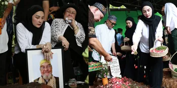 7 Potret Pemakaman Ayahanda Mona Ratuliu, Tangis Haru Iringi Kepergian Almarhum ke Peristirahatan Terakhir