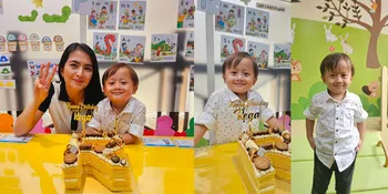 7 Potret Perayaan Ulang Tahun Rega Anak Bungsu Kadek Devi, Digelar Sederhana di Sekolah - Penuh Tawa Bahagia