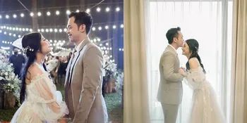 7 Potret Pernikahan Rio Alief Drummer NOAH, Digelar Outdoor di Gunung Pancar - Gaun Pengantinnya Cantik Menawan dengan High Slit