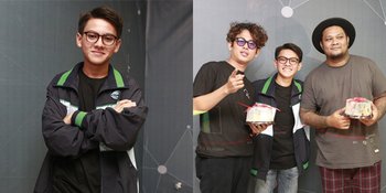 7 Potret Rey Bong Bintang 'DARI JENDELA SMP' di Perilisan Single Perdananya, Ditemani Virgoun dan Budi Doremi - Foto Bareng Fans