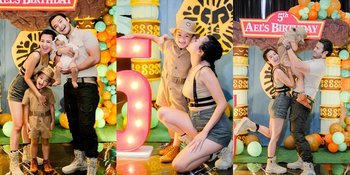 7 Potret Ulang Tahun ke-5 Ael Putra Sulung Sylvia Fully, Dirayakan Meriah Bertema Safari - Sang Bunda Tampil Cantik Dandan Ala Lara Croft