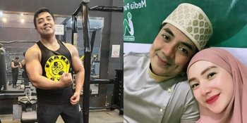 7 Potret Ustaz Riza Muhammad Saat Sedang Olahraga, Berotot Banget