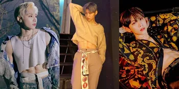 7 Potret Woong AB6IX Pamer Abs, Meresahkan Para Fangirl Saat Pakai Crop Top